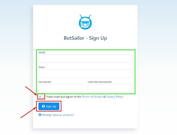 BotSailor Pricing & How To Use step4