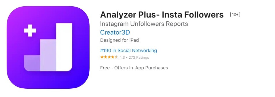 Analyzer Plus – Insta Followers: How To See Who Views Your Instagram Profile 