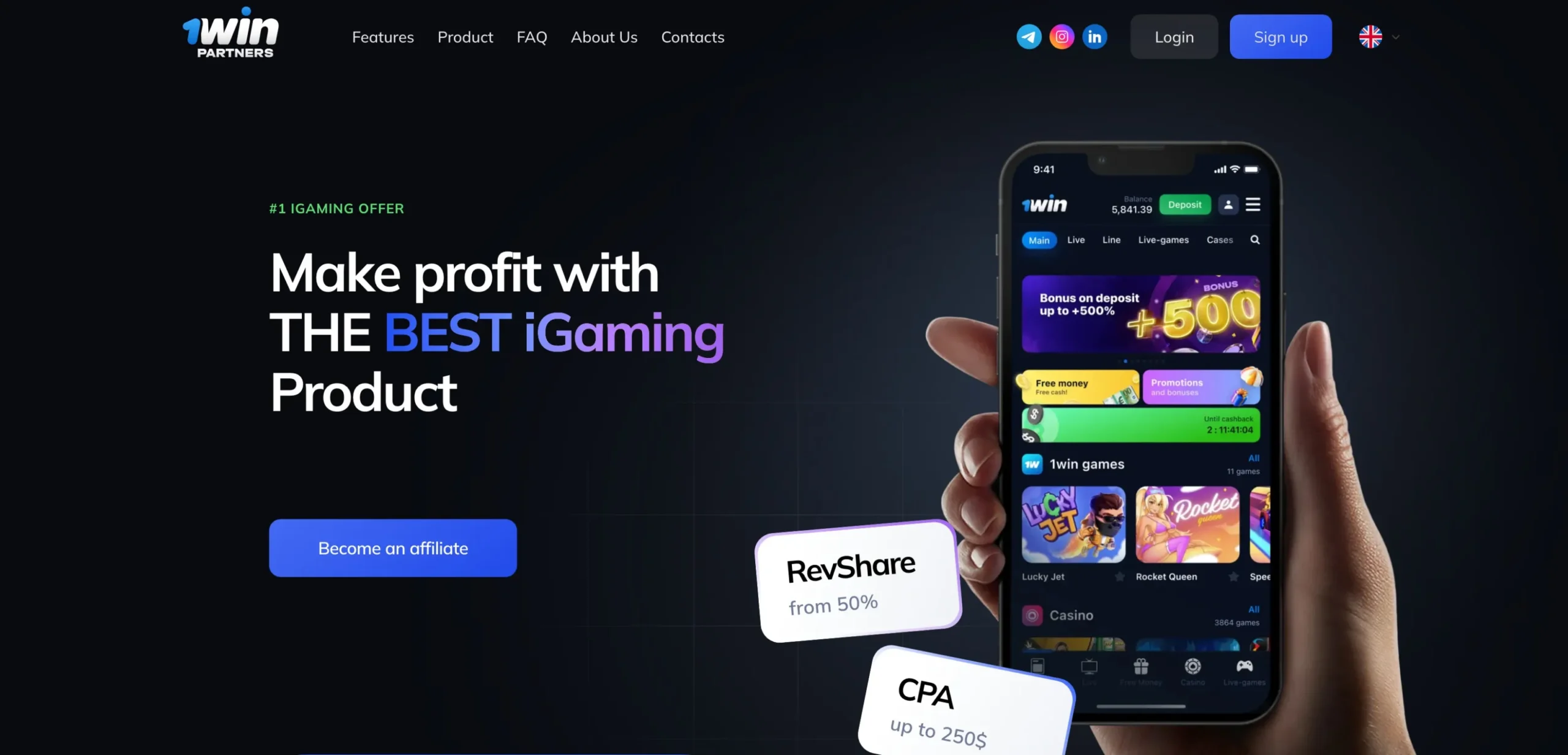 1win Affiliate Programs Key Features: 1win Affiliate Programs Key Features: