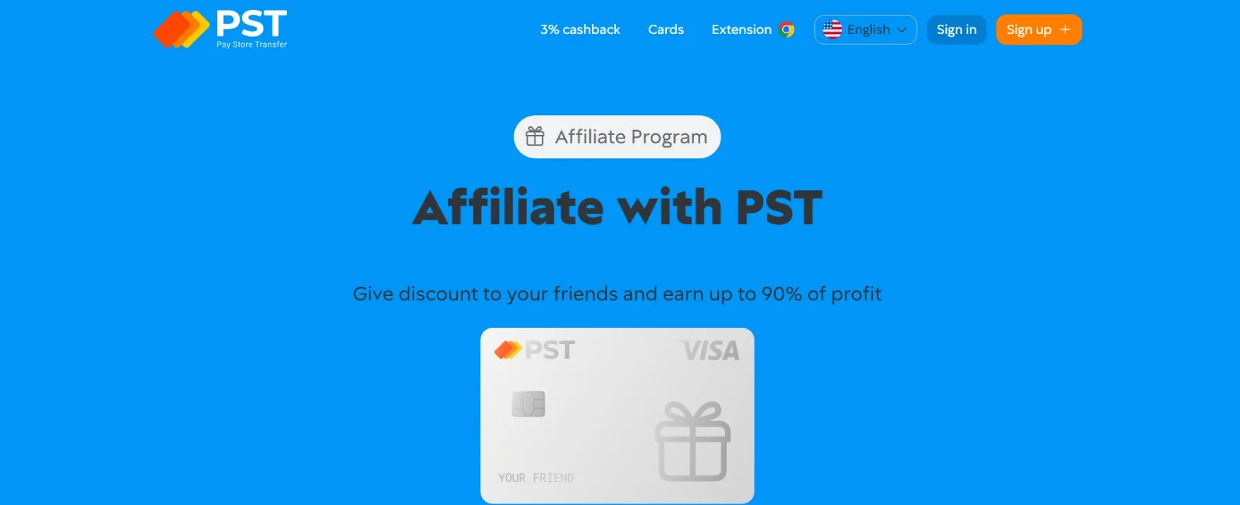 Affiliate Program by PST.NET