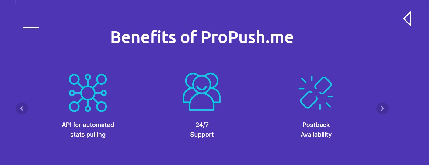 Benefits of ProPush.me