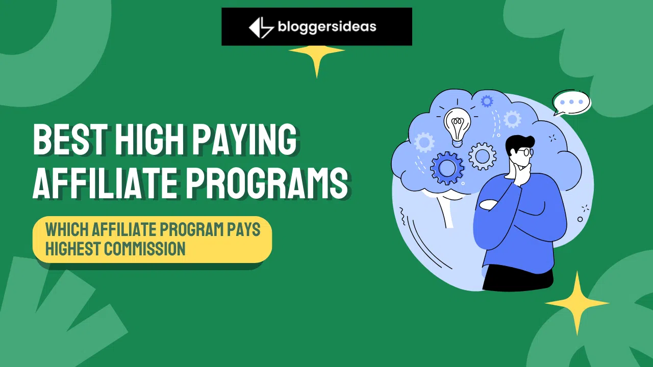 Best High Paying Affiliate Programs