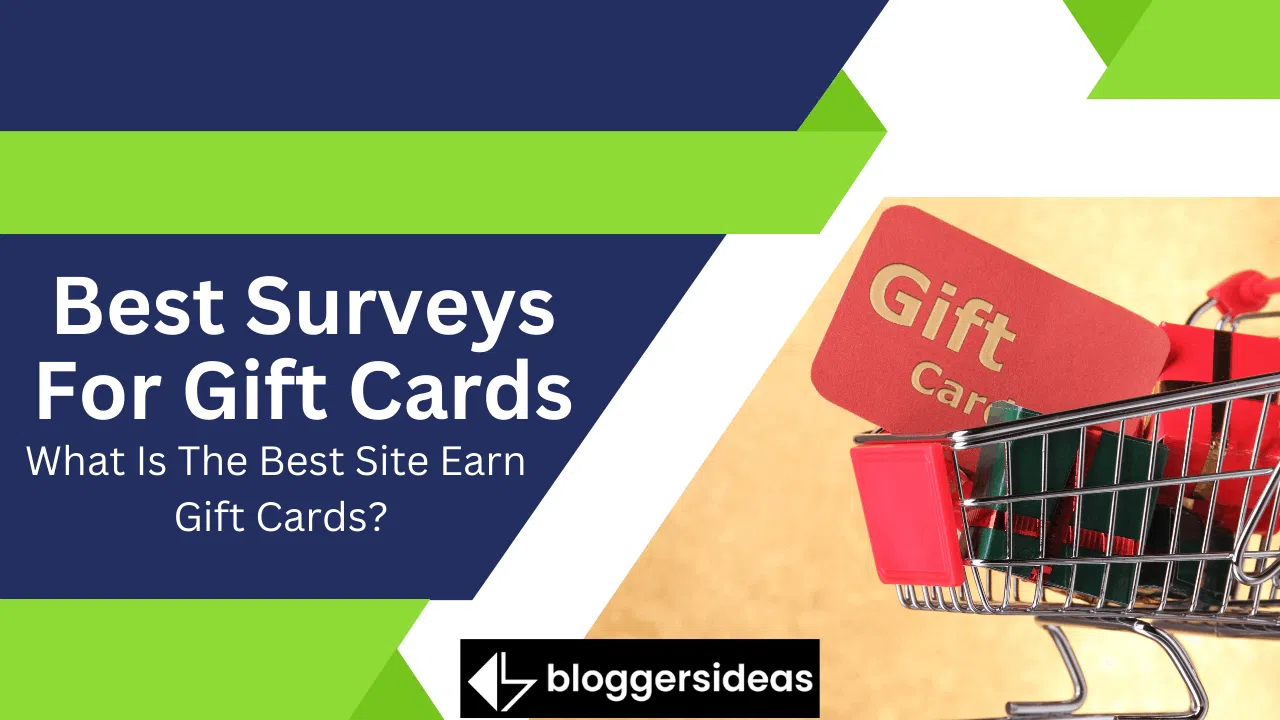 Best Surveys For Gift Cards