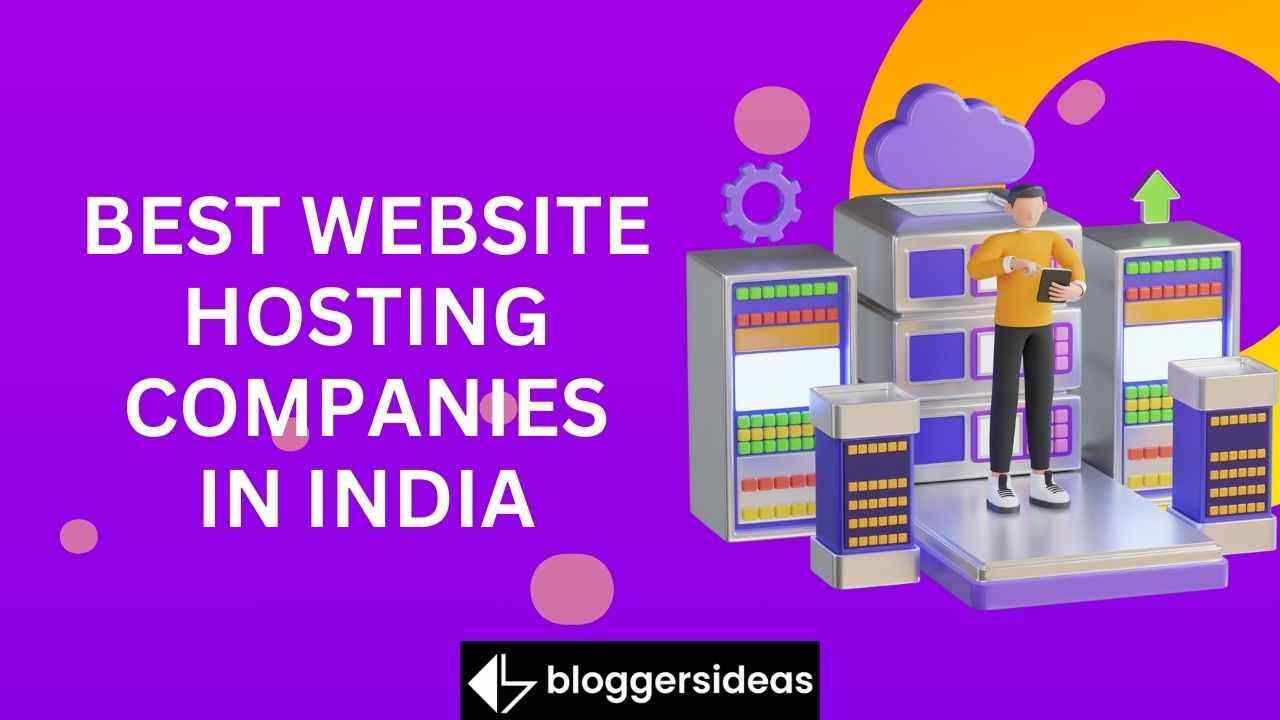 Best Website Hosting Companies in India