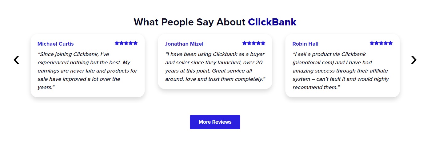ClickBank Customer Review