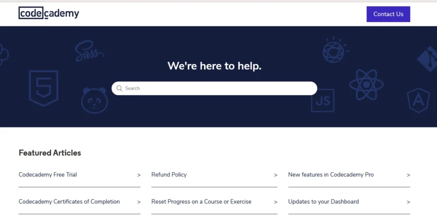 Codecademy Customer Support 