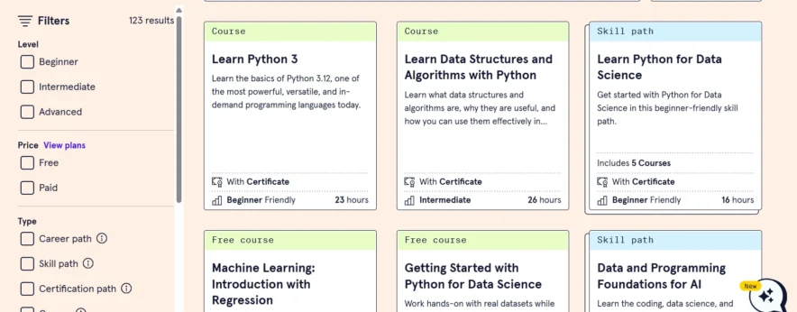 Codecademy Coding Courses 