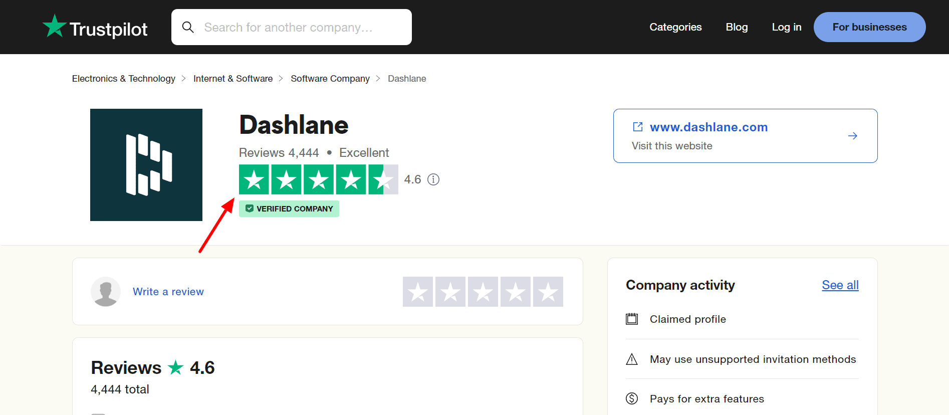 Keeper vs Dashlane - Dashlane Customer Review on Trustpilot