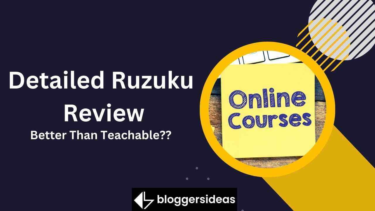 Detailed Ruzuku Review