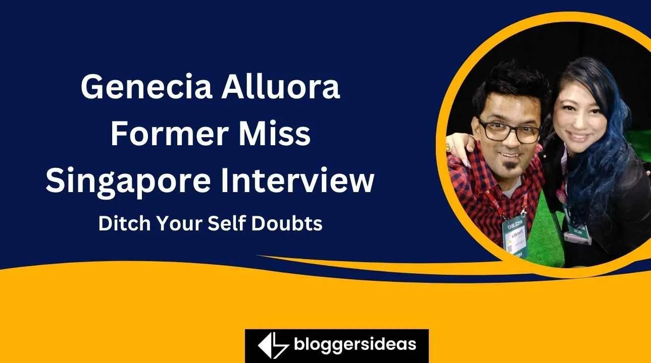 Genecia Alluora Voormalig interview met Miss Singapore