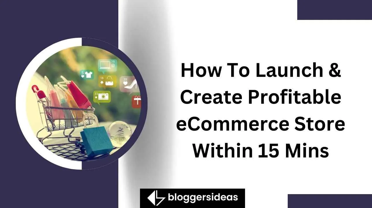 How To Launch & Create Profitable eCommerce Store Within 15 Mins