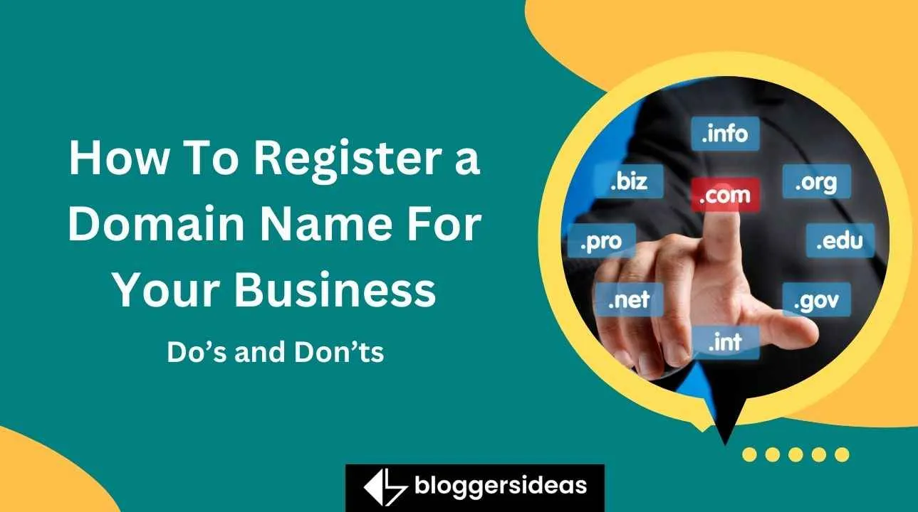 How To Register a Domain Name For Your Business