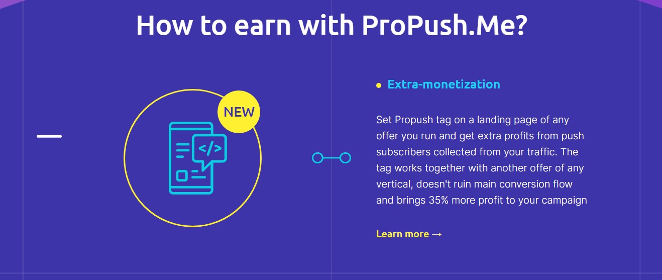 How to earn with ProPush.Me 