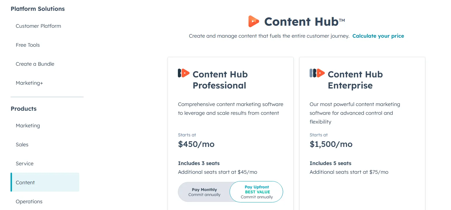 HubSpot Content Hub