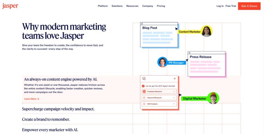 Jasper AI Copywriting Tool- Key Features