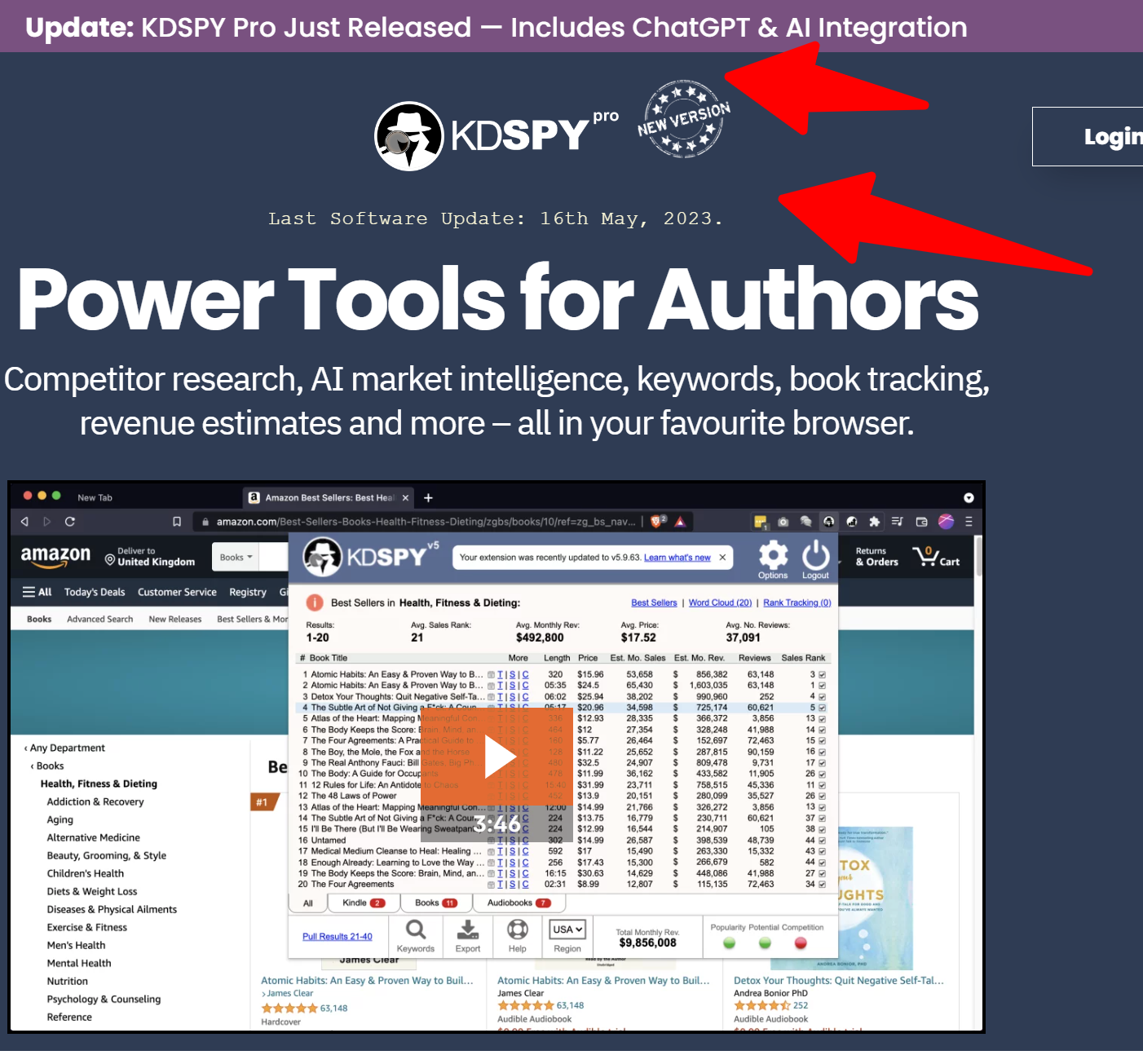 KDSPY-Pro Profitable-Book-Niches-Keywords-in-Less-Time