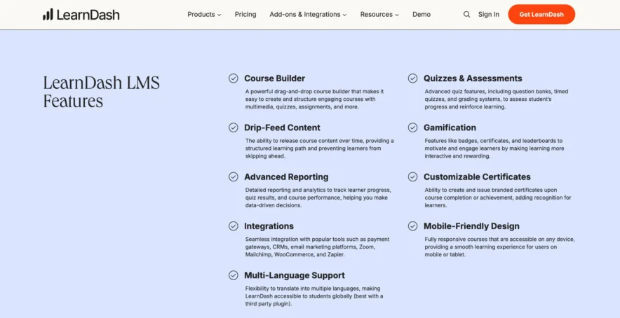 Key Benefits of LearnDash