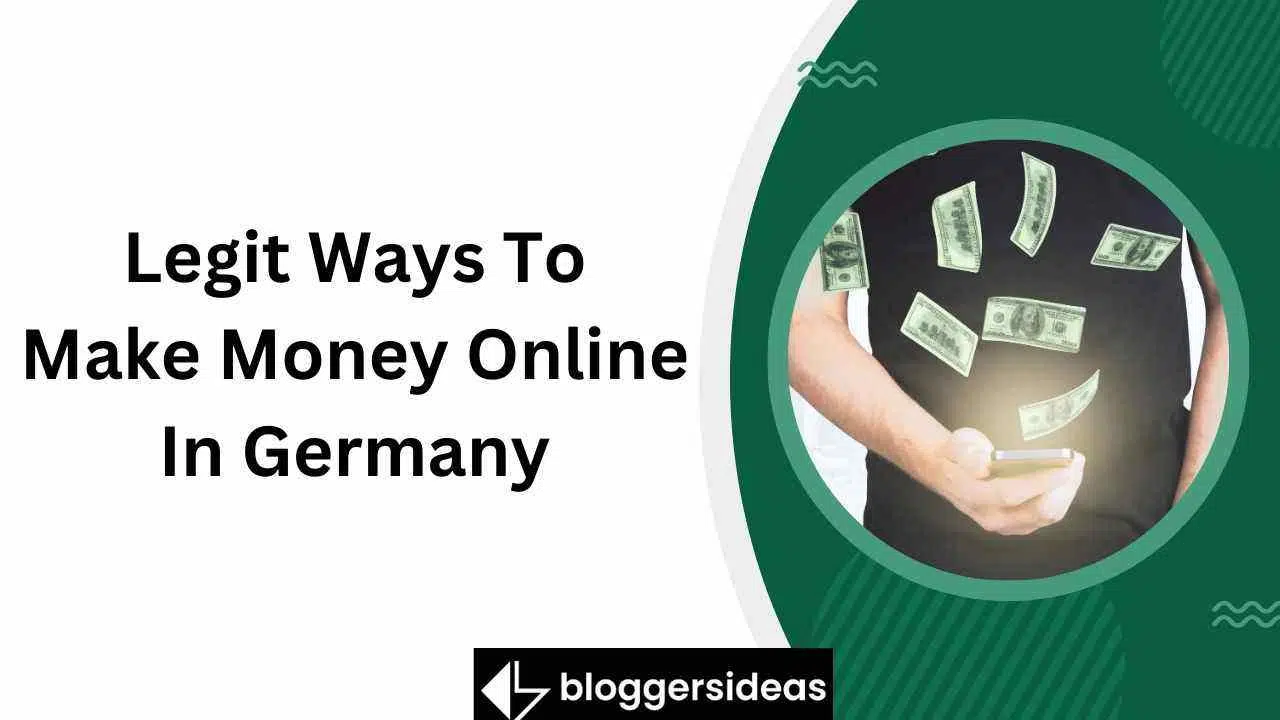 독일에서 온라인으로 돈을 버는 합법적인 방법