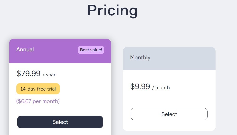 Lingvist Pricing Plans