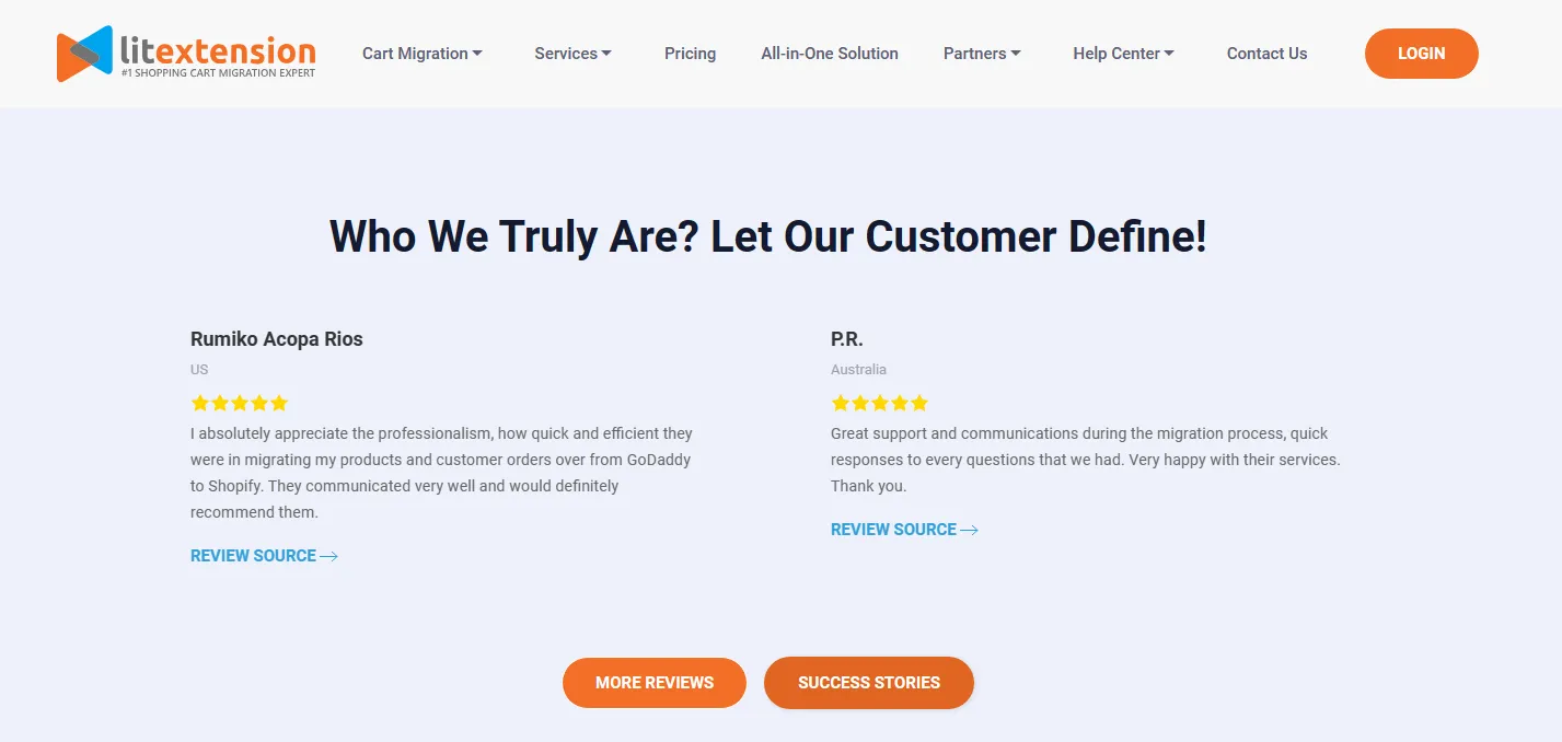 LitExtension Customer Review 