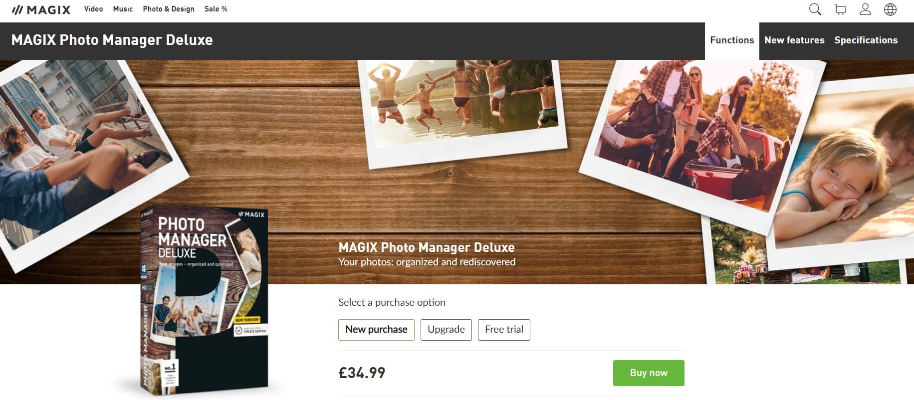 Magix Photo Manager Deluxe: Best Photo Organising Software
