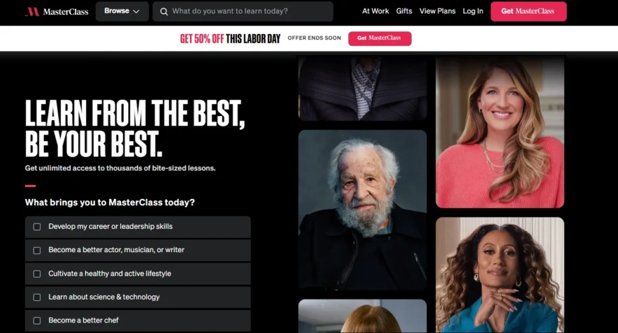 Masterclass Overview 