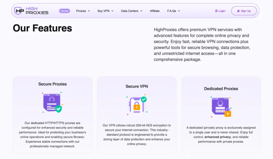 My Favourite Features and Benefits of HighProxies 