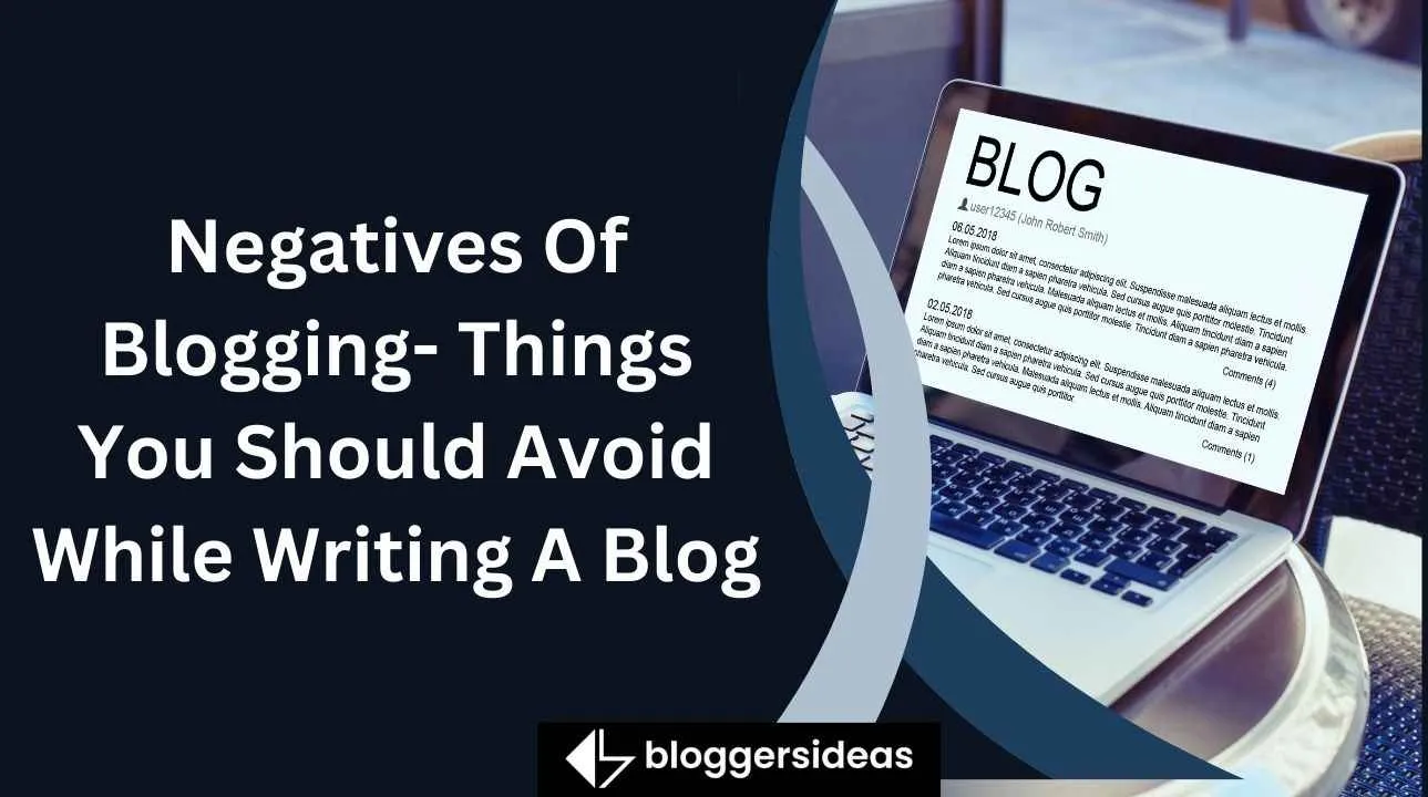 Negatives Of Blogging