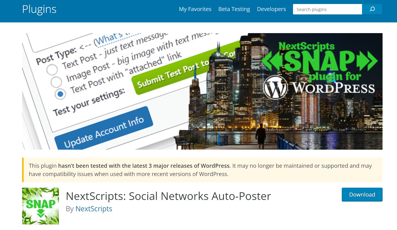 Best WordPress Plugins list: NextScripts