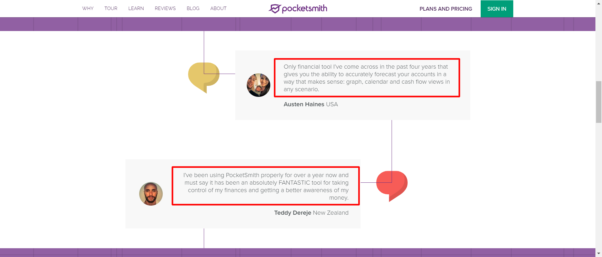 PocketSmith Reviews by users