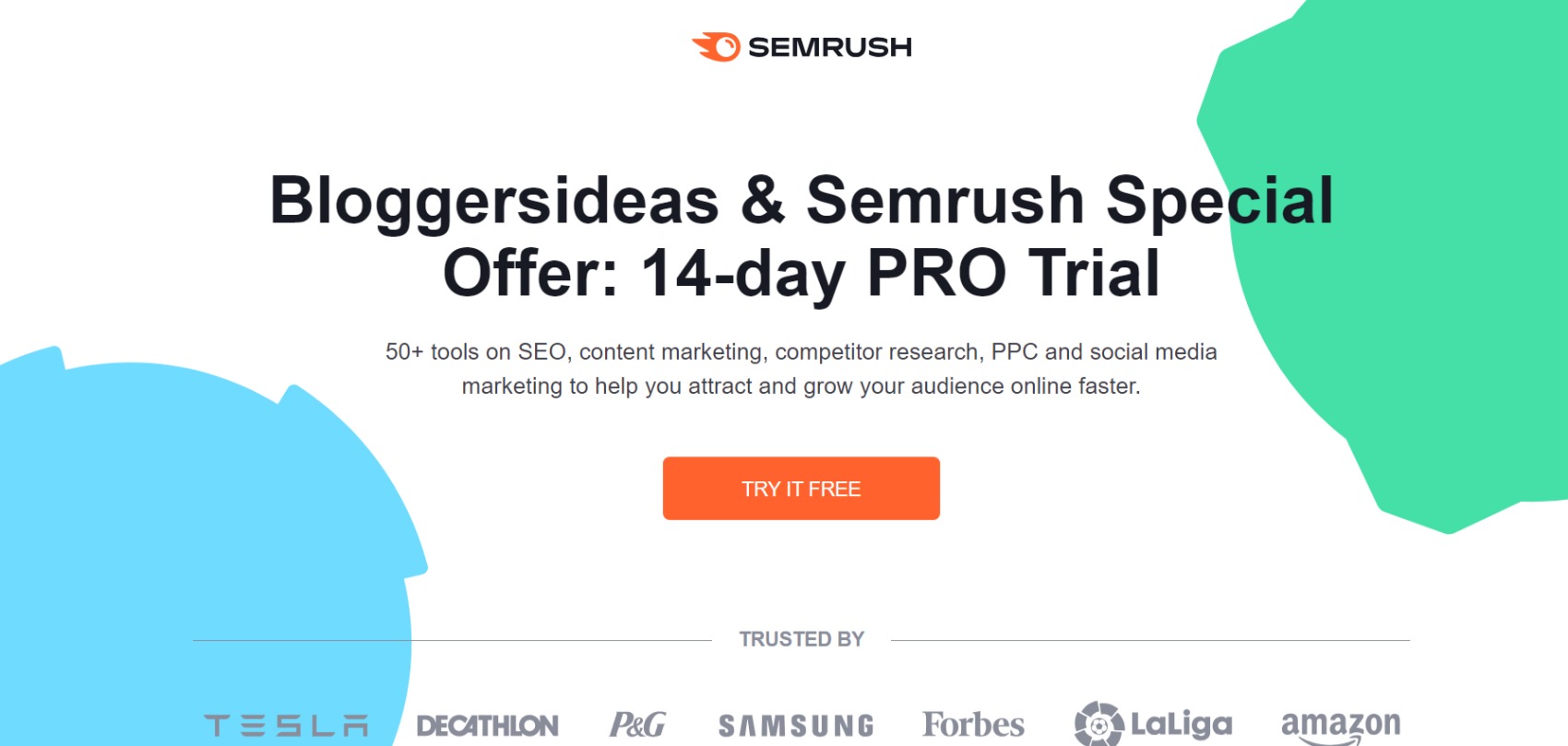 SEMrush- Best Facebook ad spy tool