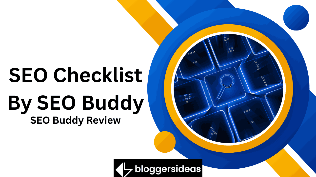 SEO Checklist By SEO Buddy