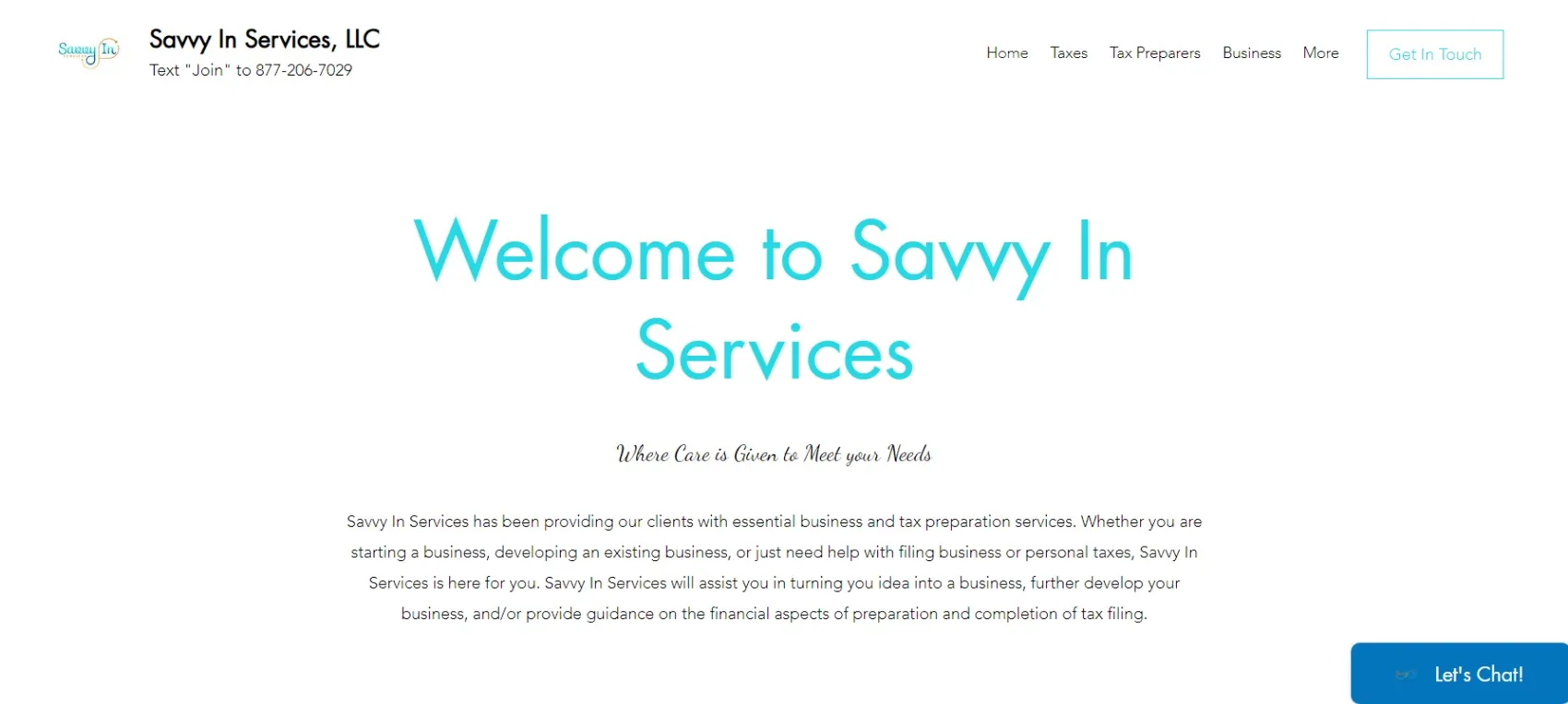 Savvy In Services Affiliate Program