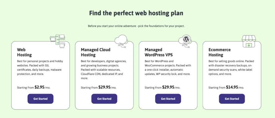 Scala Hosting: Price Plans