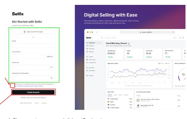 Sellix Pricing & How To Use step3