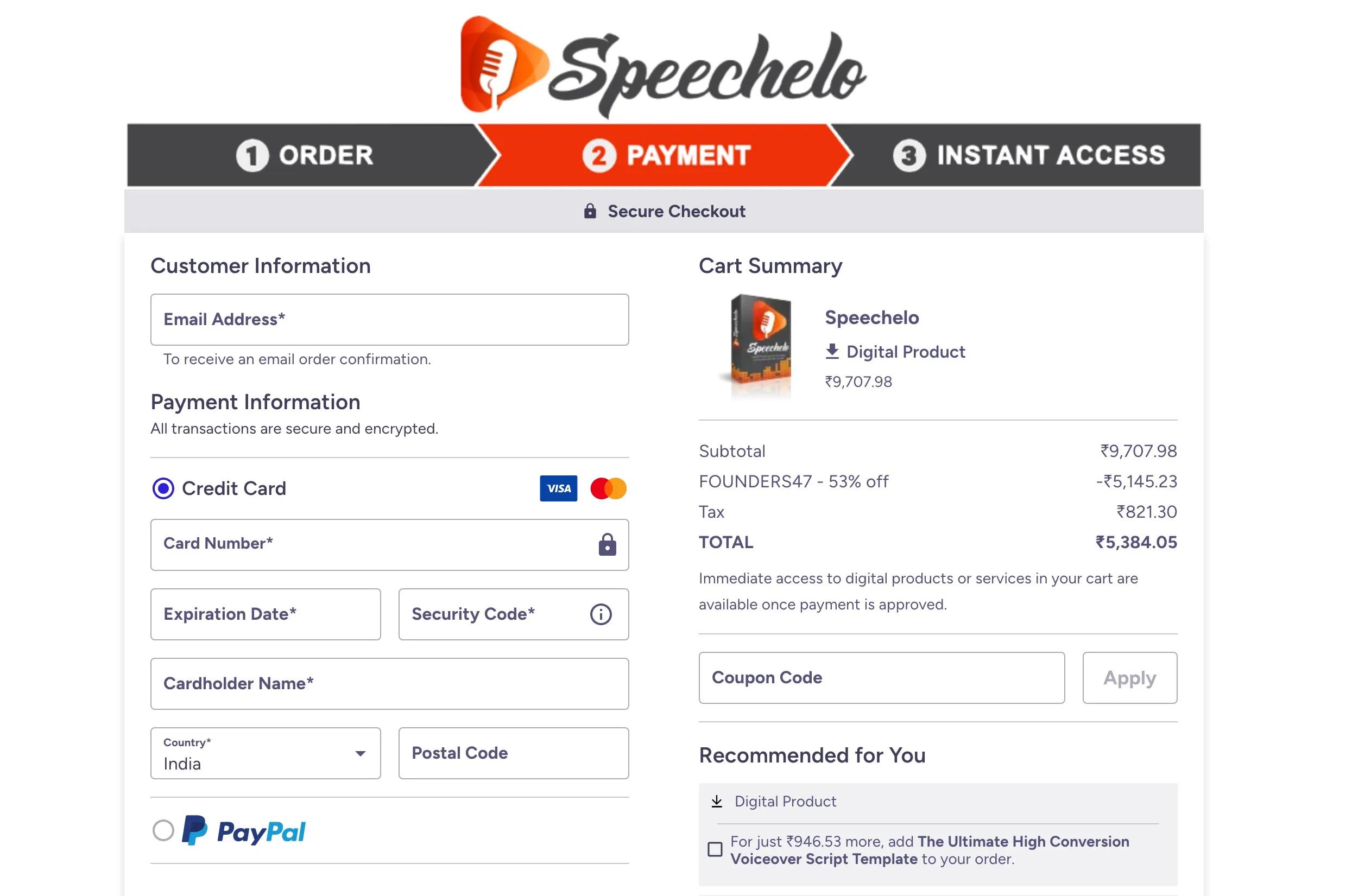 Speechelo - Enter the Coupon Code Speechelo - Enter the Coupon Code
