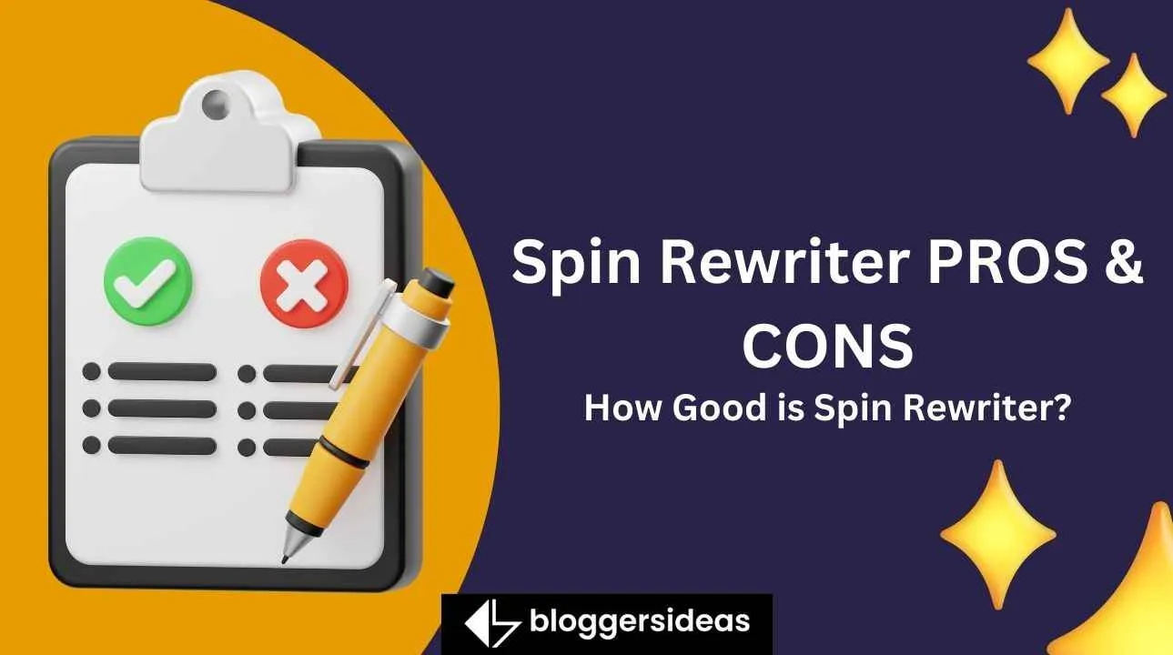 Spin Rewriter PROS & CONS
