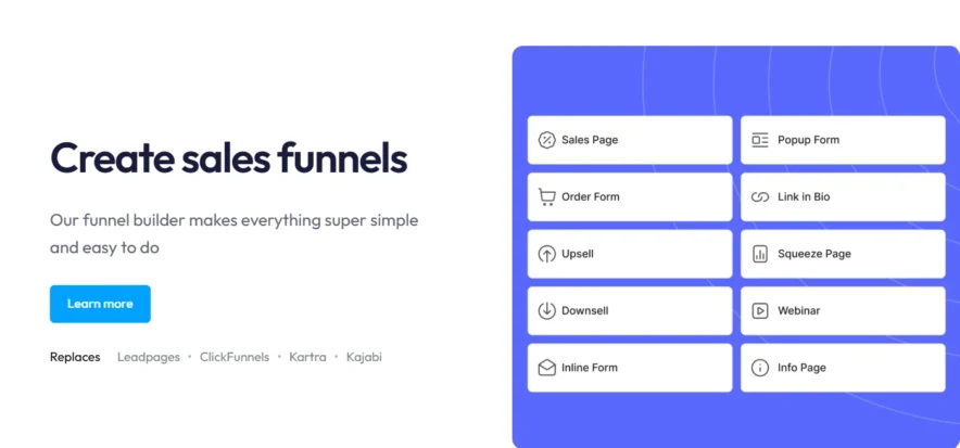 Systeme.io sales funnels 
