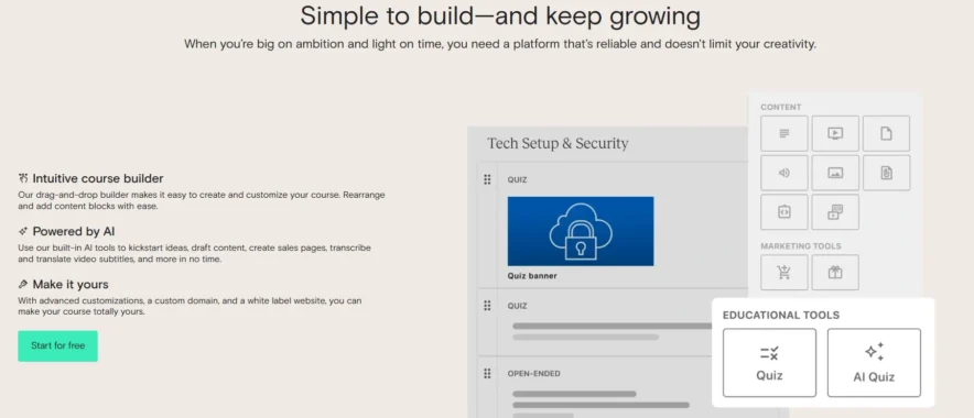 Teachable Content creation & Deliverability 