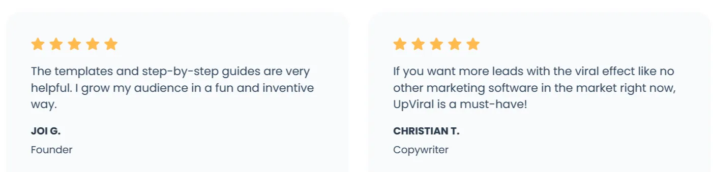 Upviral- Reviews