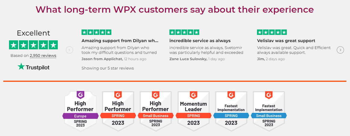WPX Hosting Customer Review
