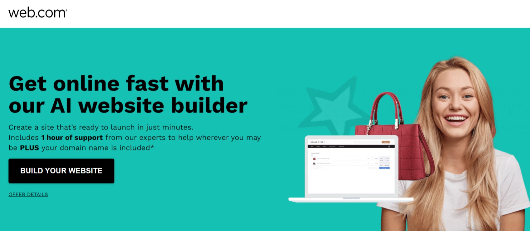 Web.com - Best Rated Website Builders