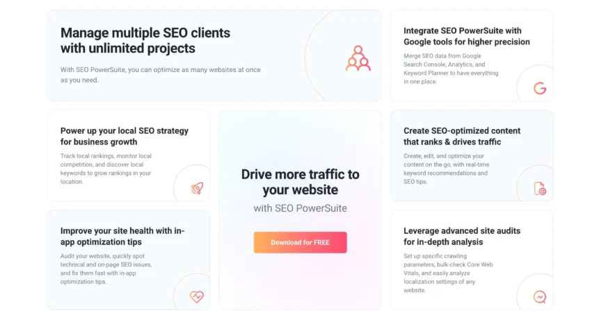 Why Choose SEO PowerSuite?