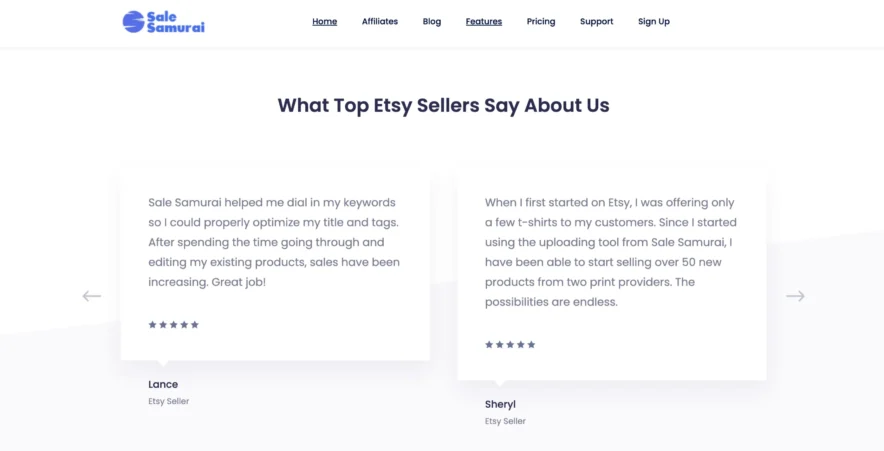 Why Choose Sale Samurai?