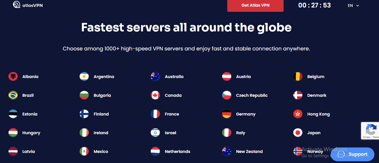 atlasvpn-servers