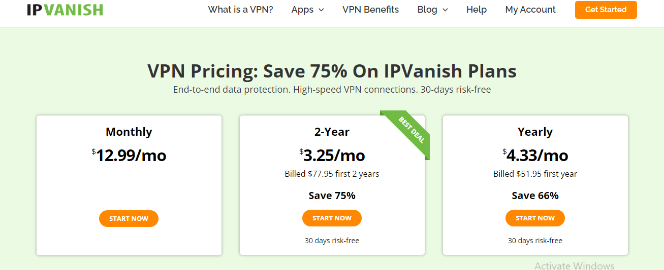 ipvanish-pricing-plans