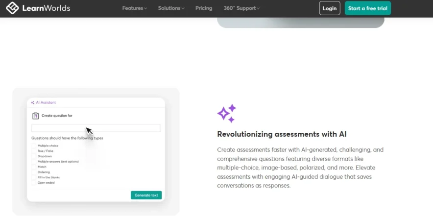 Learnworlds Assessments