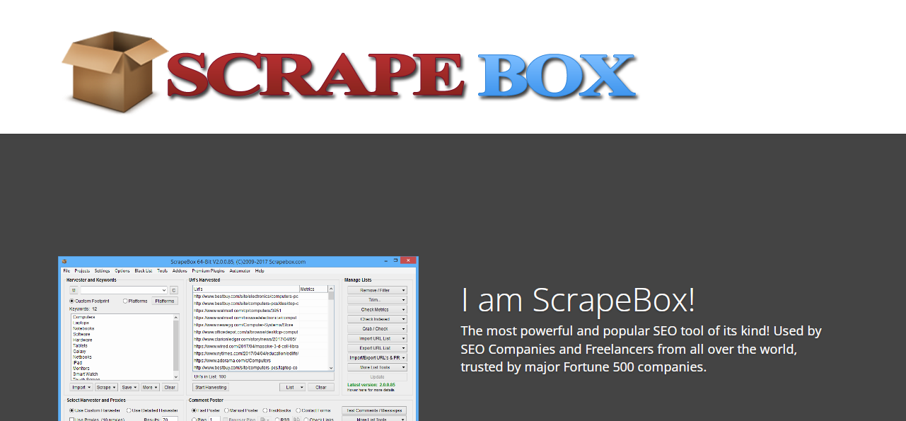 scrapebox overview