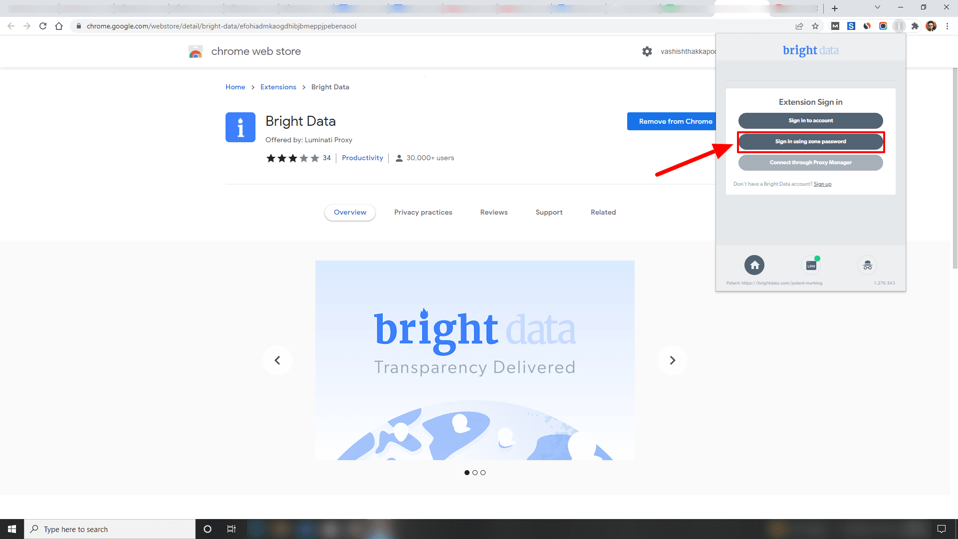 sign-in-using-zone-password-in-bright-data-chrome-extension
