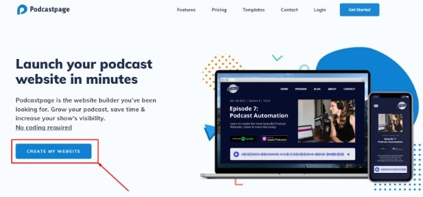 How To Use Podcastpage step1